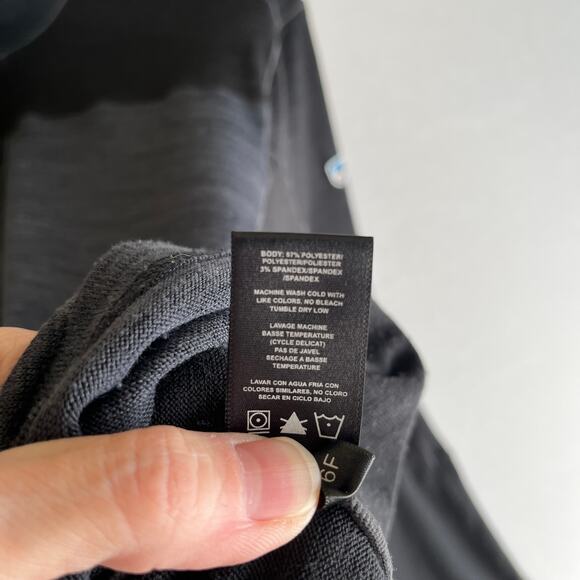 Kuhl Men’s 1/4 Zip Pullover Black and Grey Layer Size M Gorpcore Outdoors Travel - Picture 7 of 9